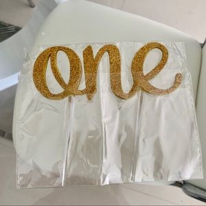 ONE Cake Topper